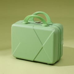 小型行李箱迷你化妆箱小箱子伴手礼手提箱收纳密码登机箱 14寸 可定制