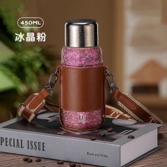 明霞 旅行者钛保温杯 450ml MXTB03