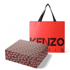 KENZO K EIFFEL多功能毯（蓝）90×170cm KRT-021