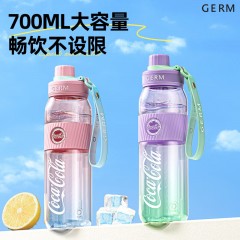 格沵（germ）可口可乐联名款渐变元气水壶 700mL GE-CK23SS-S79系列