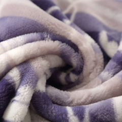 罗莱家纺LUOLAI 雅高双层盖毯 VBR1801-2 180x200cm 2200g