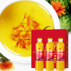 中粮 悦润红花籽油1200ml礼盒