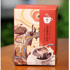 野鼬咖啡 蓝山挂耳咖啡哥伦比亚耶加雪啡黄金曼特宁现磨手冲精品挂耳咖啡 黄金曼特宁10g*7杯装