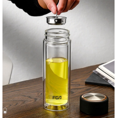 富光（fuguang）格调双层玻璃杯（电商款）320ml WFB1013-320