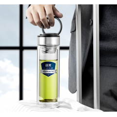 富光（fuguang）铭川提环玻璃杯（流通款）400ml G2223-SH-400