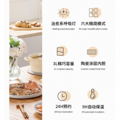 康宁 World Kitchen 多功能电饭煲 WK-GFB3013/KZ   3L