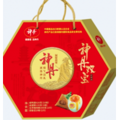 神丹 双宝12枚 （咸蛋6枚 金蛋蛋黄粽6枚）