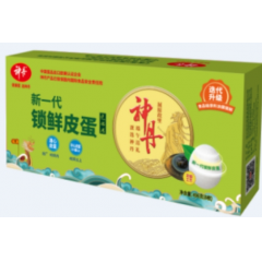 神丹 新一代锁鲜皮蛋8枚 496g