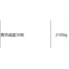 神丹 特大薄盐多油青壳咸鸭蛋30枚 2100g