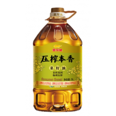 金龙鱼 压榨本香菜籽油5L  (非转压榨)