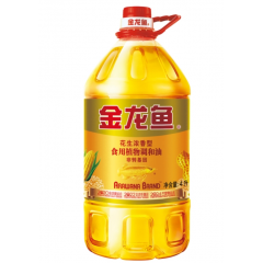 金龙鱼 花生浓香食用调和油4L （非转基因）