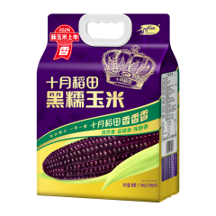 十月稻田 黑糯玉米 1.76kg