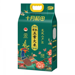 十月稻田 有机五常大米 5kg
