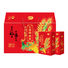 十月稻田 五常稻香米5kg 礼盒凤凰 （包装2）