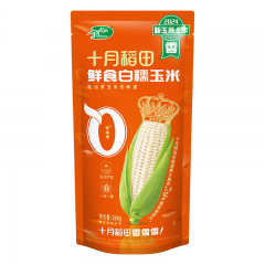 十月稻田 鲜食白糯玉米 260g