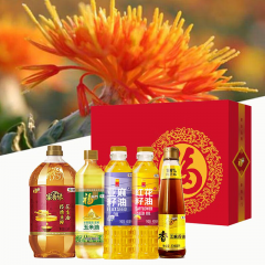 中粮 花样年华健康油礼盒H 3.72L