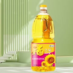 中粮 福之泉压榨葵花籽油 1.8L