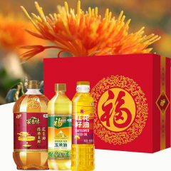 中粮 花样年华健康油礼盒D 3.1L