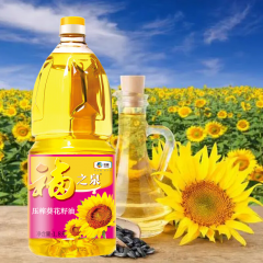 中粮 福之泉压榨葵花籽油 1.8L