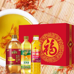 中粮 花样年华健康油礼盒D 3.1L