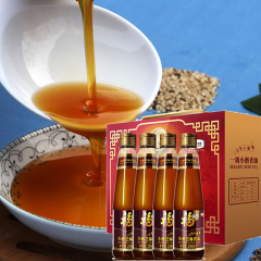 中粮 福临门一级小磨芝麻香油礼盒C 1L