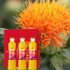 中粮 悦润红花籽油1200ml礼盒