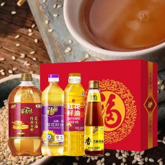 中粮 花样年华健康油礼盒E 3.32L