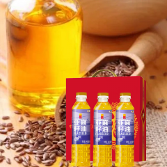 中粮 悦润亚麻籽油1200ml礼盒