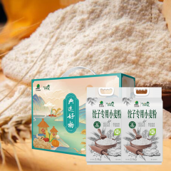 中粮 北大荒典选饺子粉礼盒 5kg