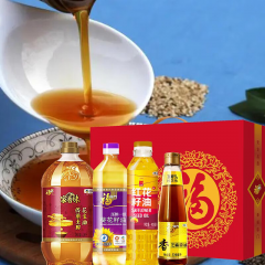 中粮 花样年华健康油礼盒E 3.32L
