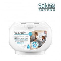 蔬果园 SukGarden 3D炫彩护色香氛洗衣凝珠（浓缩强效型）线下版-10g*50颗 SGY0051-1