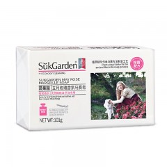 蔬果园 SukGarden 五月玫瑰香氛马赛皂-101g SGY0098