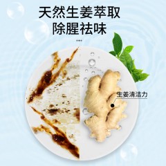 蔬果园 SukGarden 海盐生姜餐具净（实白瓶）拔盖装-800g SGY0031