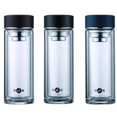 明霞 双层玻璃杯 MX3468-ST300 300ml