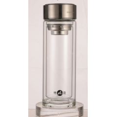 明霞 商务双层玻璃杯 MX3488-st300 300ml