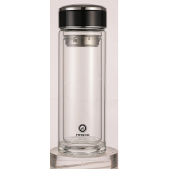 明霞 双层玻璃杯 MX3489-ST350 350ml