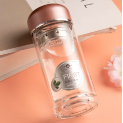 明霞 双层时尚玻璃杯 MX3419-ST220 220ML