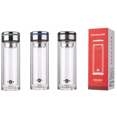 明霞 双层玻璃杯 MX3529-ST350 350ml