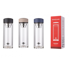 明霞 双层玻璃杯 MX3520-ST350 350ml