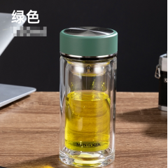 明霞 双层玻璃杯 MX3551-ST320 320ml