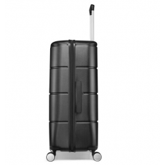 新秀丽（Samsonite）拉杆箱男女通用横向纹理防刮抗压TU2*09001黑色20英寸