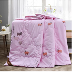 路易卡罗LK-8704美利奴羊毛被 1750g/180 x 210 cm