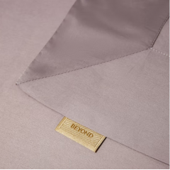 博洋家纺 100S长绒棉四件套-都市生活（雾紫) 被套：220*240cm