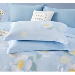 博洋家纺 全棉四件套-蓝柒（二代）被套：200*230cm