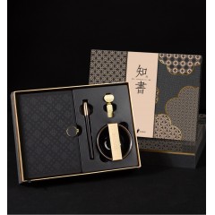 清朴堂 知书·玄金如意 文具四件套