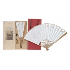 清朴堂 竹上清风 书法文扇