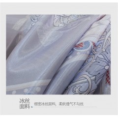 花花公子 冰丝凉席三件套-罗浮魅影  230*250cm  H3LX2402