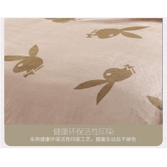 花花公子 专版加厚云毯-吉祥兔 180cm*200cm  HYT01