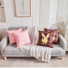 花花公子 专版抱枕 45*45cm（一只）  HBZTN01