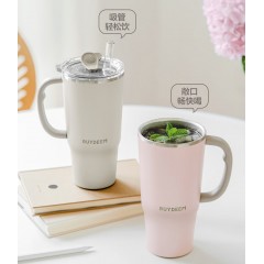 北鼎（Buydeem）保温杯 巨无霸吸管保温杯 750ml